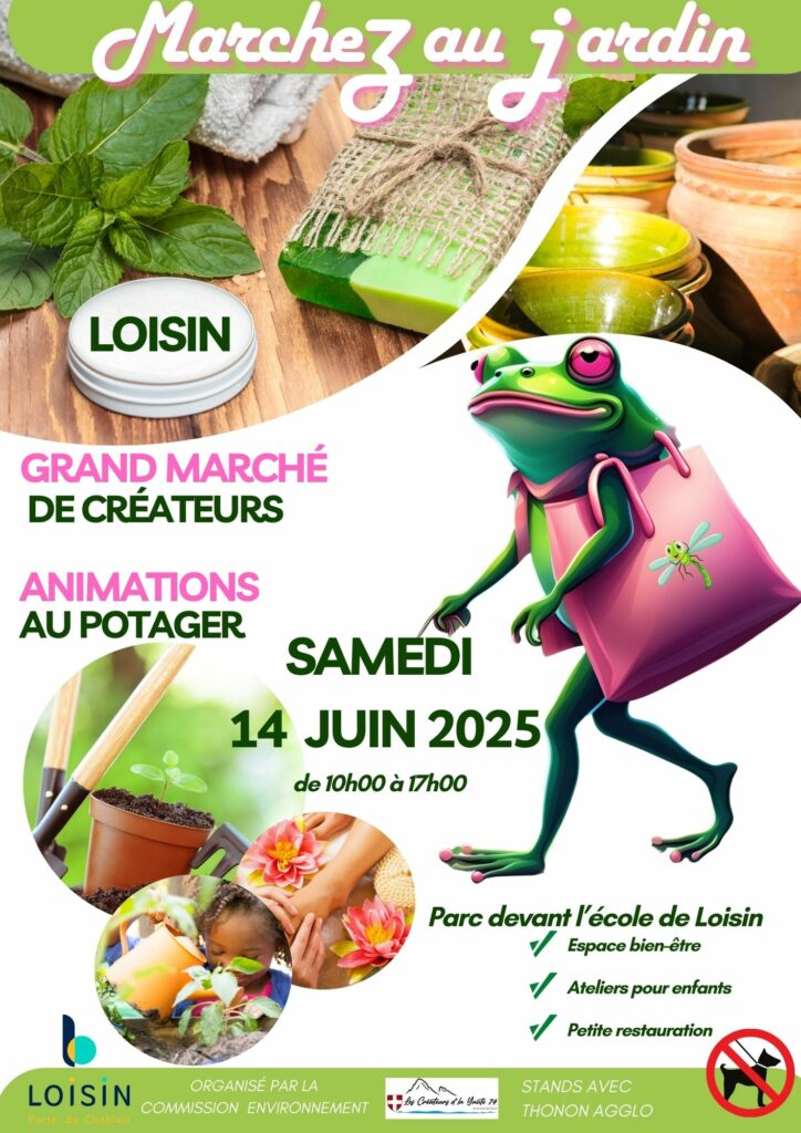 Marchez au jardin