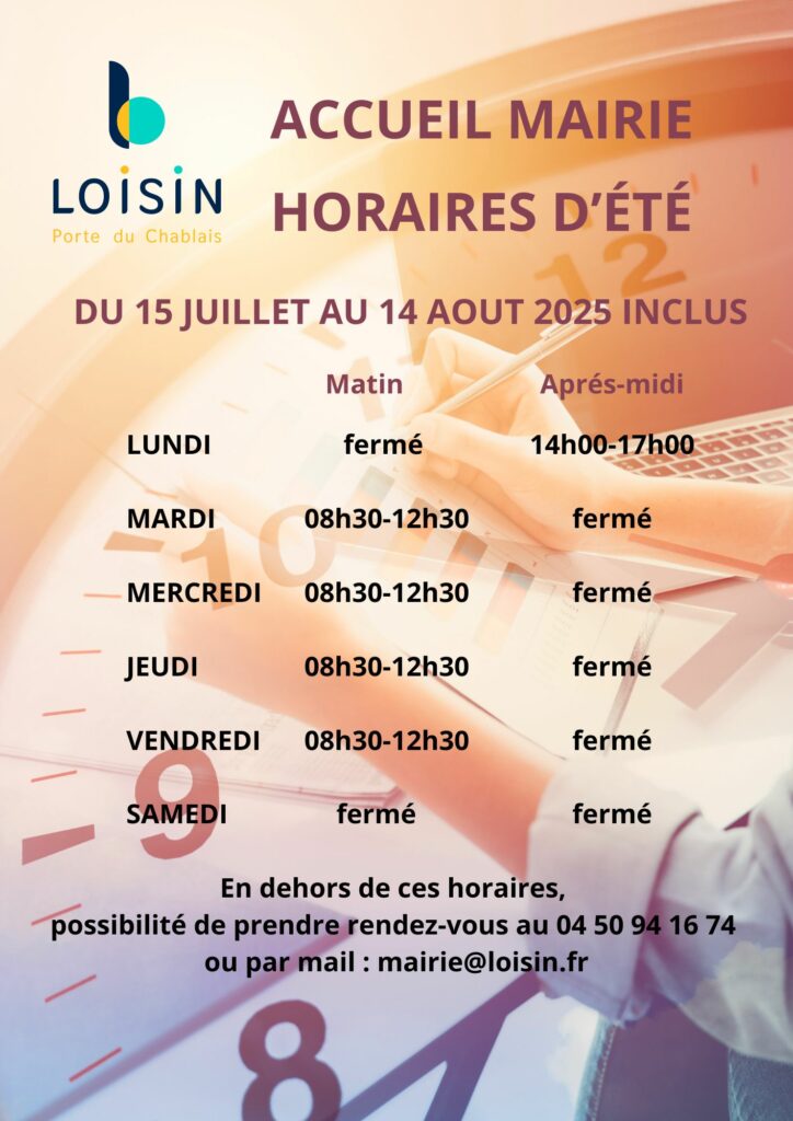 horaires d’été
